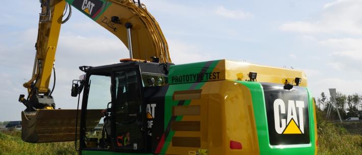 Elektrische graafmachine