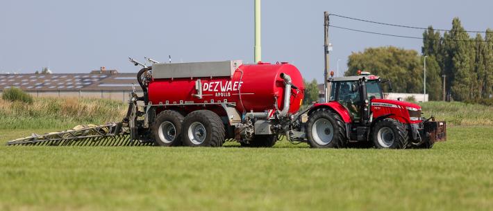 Dezwaef Fertiflow spuitwater uitrijden