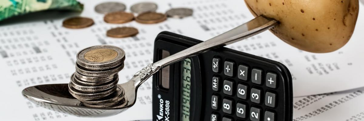 geld en rekenmachine
