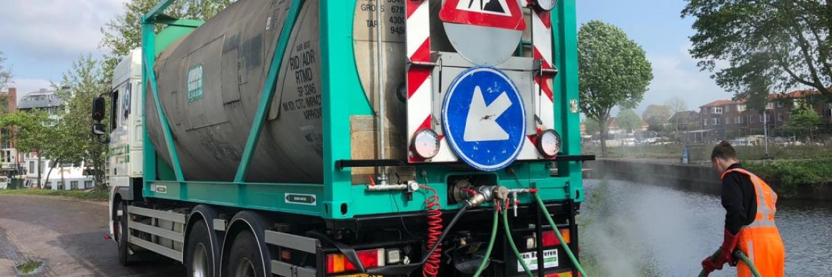 Onkruidbestrijding met water