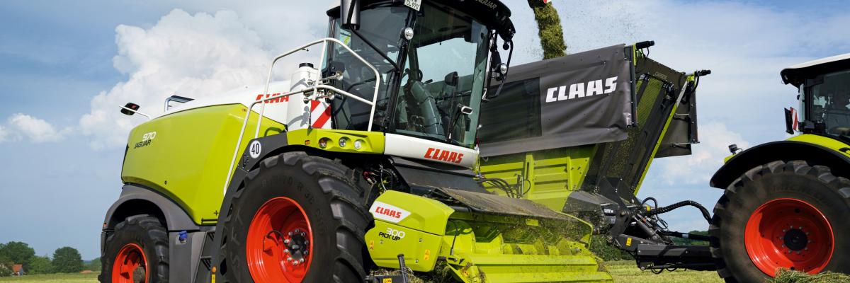 Claas Jaguar 900 grashakselen