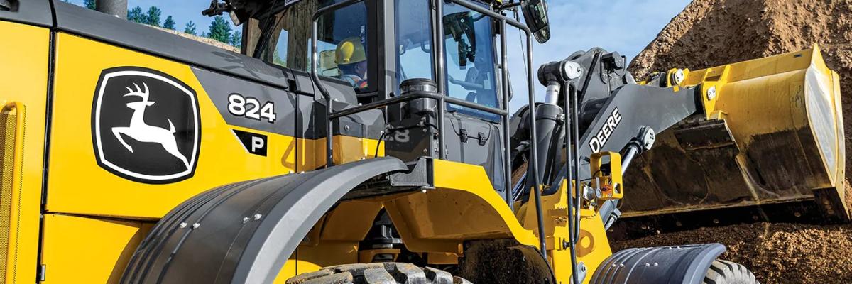 john deere wiellader