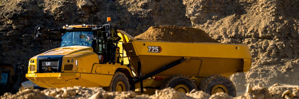 caterpillar knikdumper