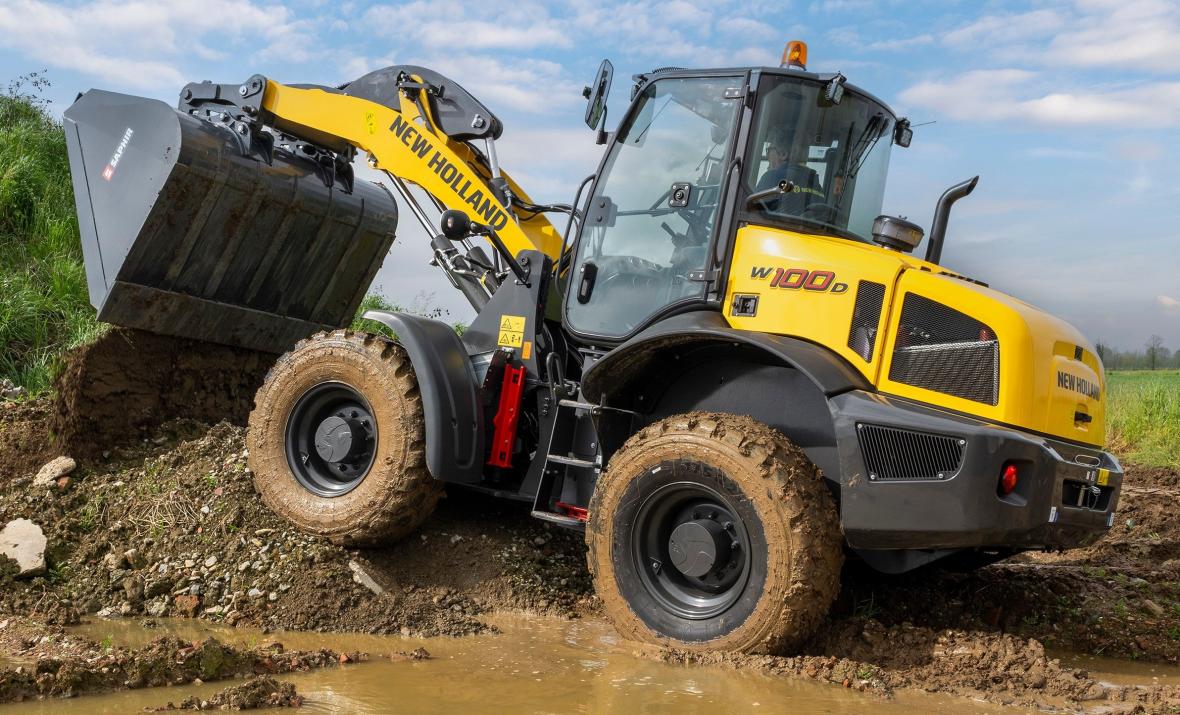 New Holland W100D wiellader