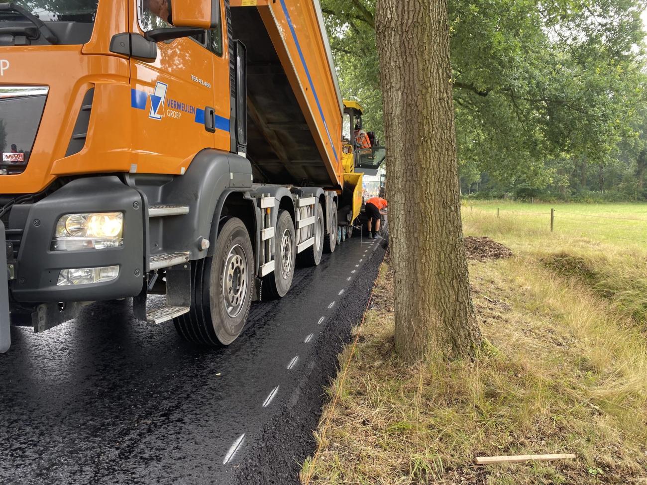 harsfalt aanleggen